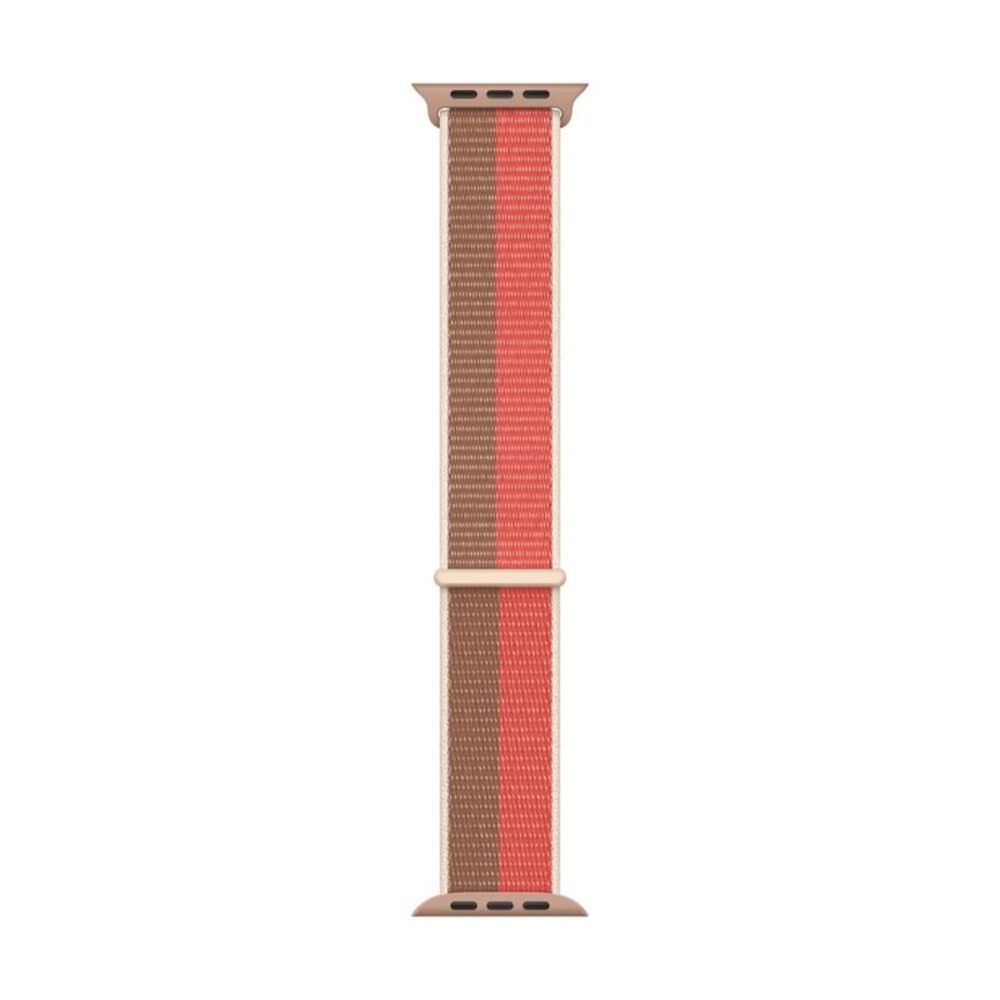 Apple Watch 41mm Pink Pomelo/Tan Sport Loop